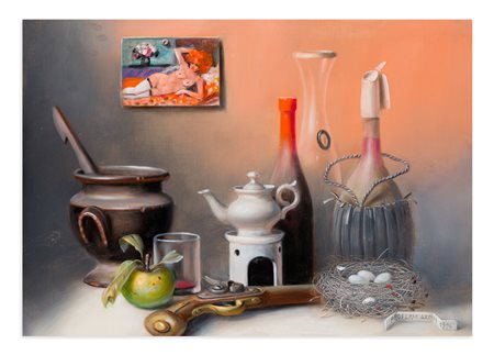 PROFERIO GROSSI (1923-2000) - Senza Titolo, 1996