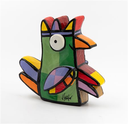 JACQUELINE SCHÄFER (1961) - Greem chicken in love