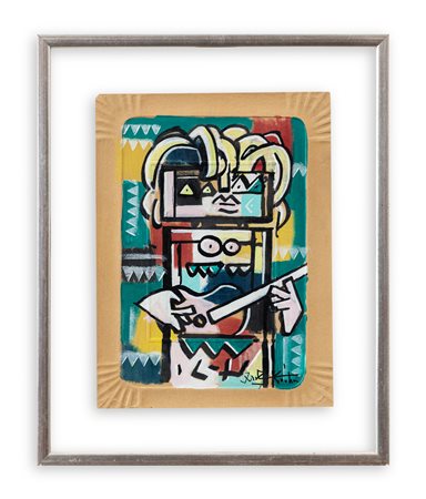 IBRAHIM KODRA (1918-2006) - Senza Titolo