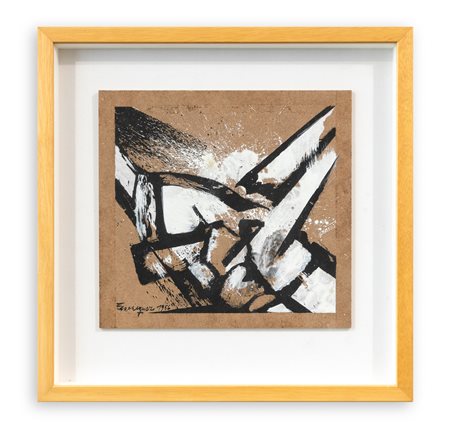 FRANCO MENEGUZZO (1924-2008) - Senza Titolo, 1956
