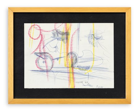 FRANCO GARELLI (1909-1973) - Gomme via, 1965