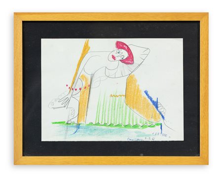 FRANCO GARELLI (1909-1973) - L'attore, 1966