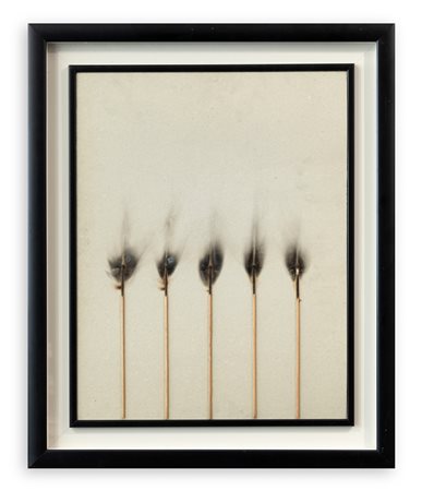 BERNARD AUBERTIN (1934-2015) - Parcours d'allumettes 1974