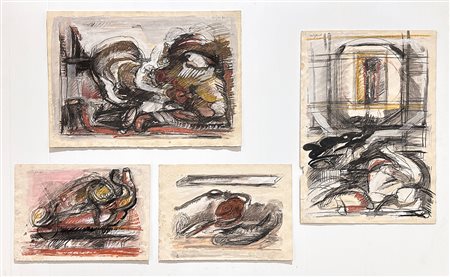 ROMANO REVIGLIO (1928) - Lotto unico composto da 4 opere