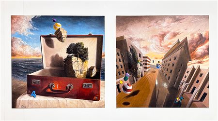 CIRO PALUMBO (1965) - Lotto unico di 2 opere