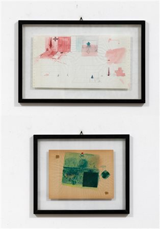 AUTORE INDECIFRATO - Lotto unico di 2 opere