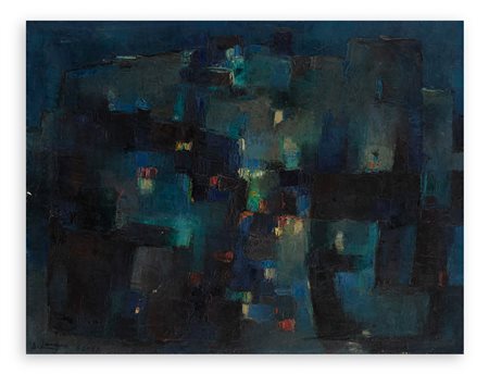 DINO LANARO (1908-1998) - Notturno, 1956-1958