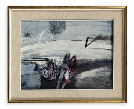 ENZO DEGNI - Paesaggio remoto, 1961