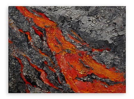 VITTORIO MARONE - Colata lavica, 1963