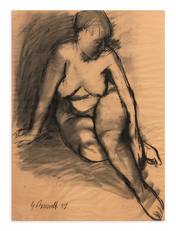 GIACOMO BENEVELLI (1925-2011) - Senza Titolo, 1959