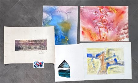 AUTORI VARI - Lotto unico di 6 opere