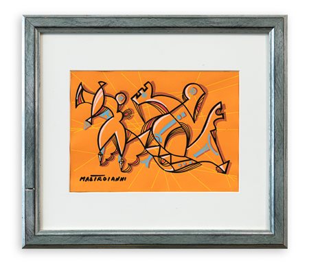 UMBERTO MASTROIANNI (1910-1998) - Senza Titolo