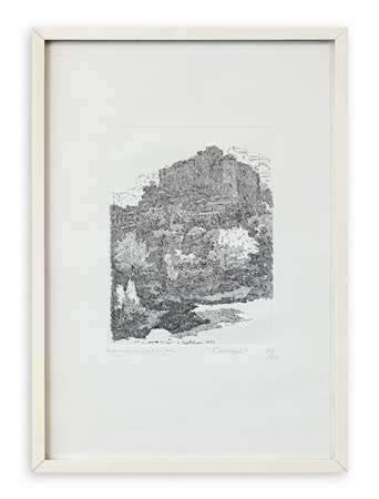 LEONARDO CASTELLANI (1896-1984) - Paesaggio, 1967