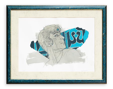 LORENZO TORNABUONI (1934-2004) - Personaggio del bagno turco, 1975