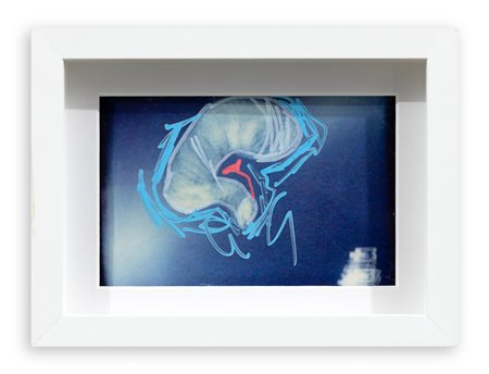 MARIO SCHIFANO (1934-1998) - Fra le nuvole, 1990-1997