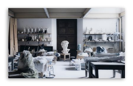 CINZIA NATICCHIONI ROJAS - Artist atelier, 2013