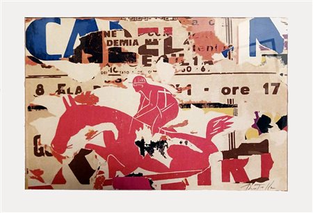 Mimmo Rotella (1918-2006)  