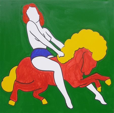 LODOLA MARCO Pavia (Pv) 1955 Pin up 2010 Smalto su tela 100,00x100,00x5,00...