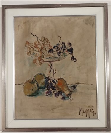 MAGGI GIANPIERO Milano (Mi) 1934 Natura morta Olio su tela 50,00x40,00...