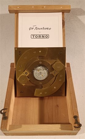 POMODORO GIÒ Pesaro (Pu) 1930 Sole 1985 Multiplo in ottone es. 11/125...