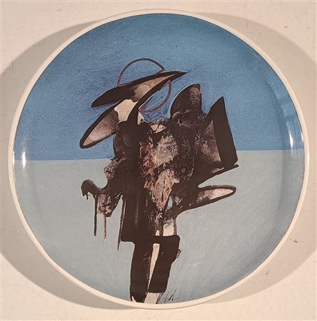 DANGELO SERGIO Milano (Mi) 1932 Senza titolo Ceramica serigrafata es. PA...
