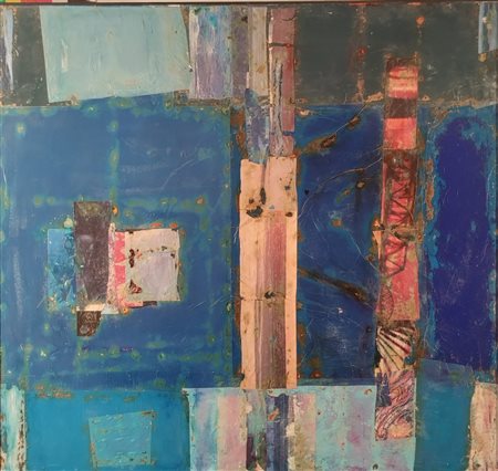 SPAGNULO OSVALDO Cesena (CS) 1930 Equilibrio Imperfetto 1992 Acrilico su...