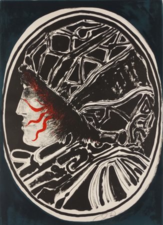 CARMASSI ARTURO Lucca (Lu) 1925 Senza titolo Litografia su carta es. prova...