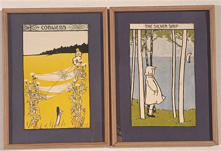 ANONIMO Anonimo (An) The silver ship/Cobwebs 1975 Original victorian book...