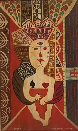 FINSTER HOWARD Alabama (Stati Uniti) 1916 Moses split waters Mista su carta...