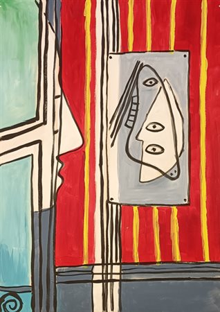 MAFFEZZONI MAURO Rovereto (Tn) 1960 Senza titolo 2024 Acrilico su tela...