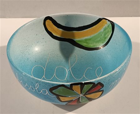 MILANI MILENA Savona (Sv) 1917 Dolce 2001 Terracotta dipinta (pezzo unico)...