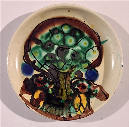 SABATELLI ANTONIO Albisola (Sv) 1922 Presepe 1978 Ceramica dipinta...