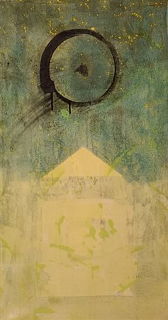 BULZI GIORGIO Milano (Mi) 1933 Cosi in terra come in cielo 1999 Acrilico su...