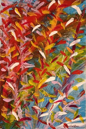 LARGHERO MERI Savona (Sv) 1966 Senza titolo 1996 Acrilico su tela 60,00x40,00...