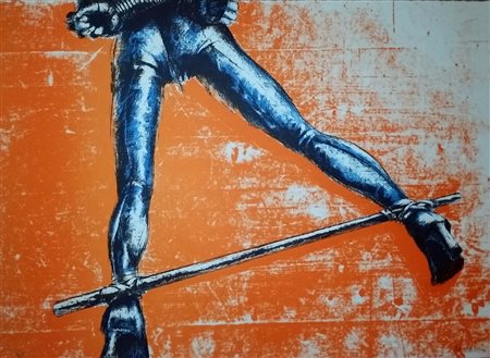 DE GRANDI FRANCESCO Palermo (Pa) 1968 Alfa 2000 Litografia a colori es. 94/99...