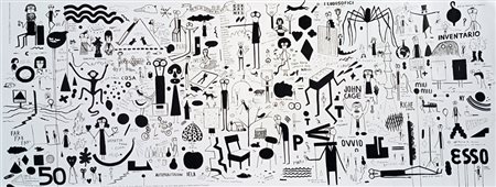 GILBERTI FAUSTO Brescia (Bs) 1970 Un pò di storia dell'arte 2023 Stampa off...