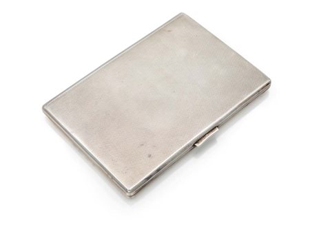 Portasigarette in argento, Birmingham 1936 cm 11,7x8,5x0,8 - gr. 176...