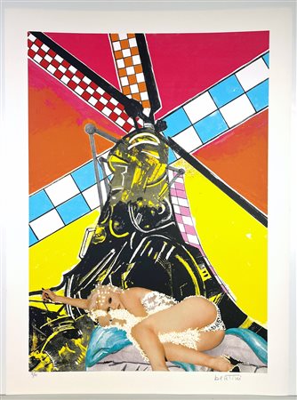 BERTINI GIANNI, 107 x 87,5 cm, Le bambole n.1Serigrafie stampate a 8 colori...