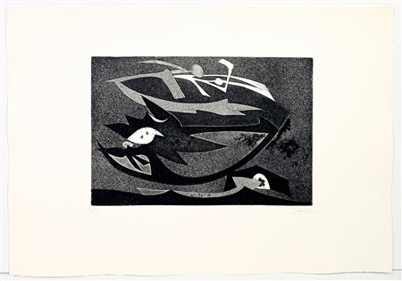 DOVA GIOVANNI, 32 x 50 cm, Acquaforte acquatinta su carta. Opera firmata a...