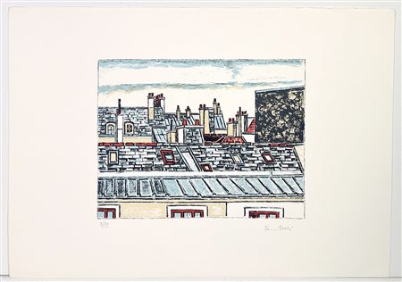 TAMBURI ORFEO, 35 x 50,5 cm, Litografia su carta