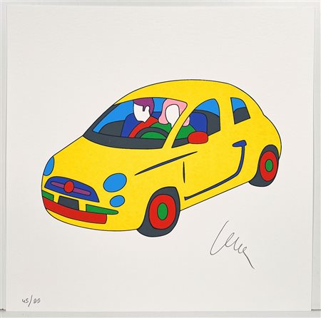 LODOLA MARCO, 30 x 30 cm, Senza Titolo Serigrafia su cartoncino cm 30x30...