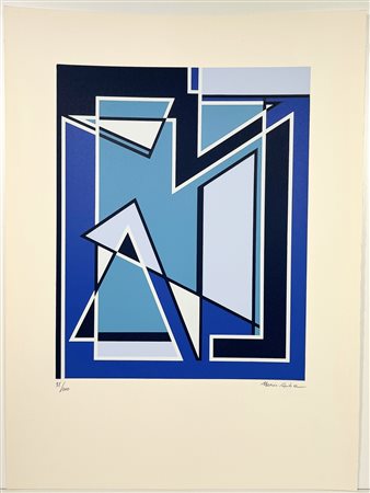 RADICE MARIO, 76 x 56 cm, serigrafia su carta