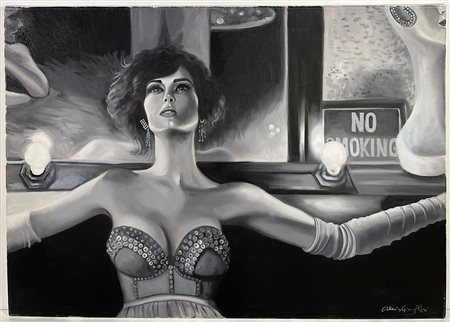 PERI MARIA GIOVANNA, 50 x 70 cm, ”Ispirazione”, olio su tela, anno 2013,...