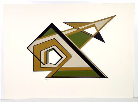 RADICE MARIO, 76 x 56 cm, serigrafia su carta