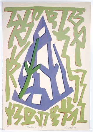 LICATA RICCARDO, 34 x 49 cm, litografia a colori Firma e anno in basso a...