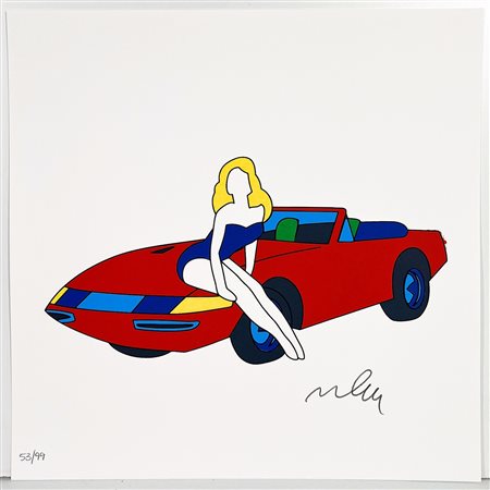 MARCO LODOLA, 30 x 30 cm, Senza Titolo Serigrafia su cartoncino cm 30x30...