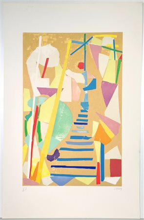 ANDRE’ LANSKOY, 70 x 100 cm, litografia su carta anno 1976 Edizione totale:...