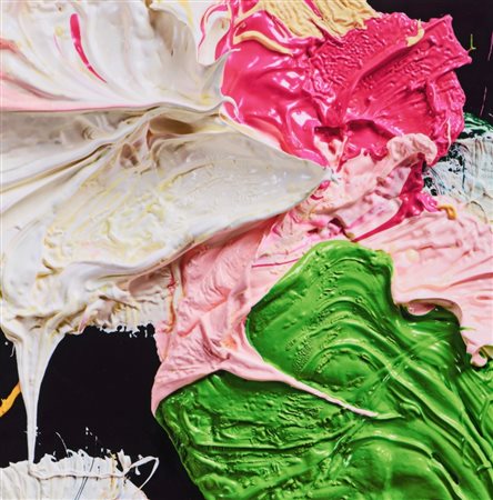 DAMIEN HIRST, 39 x 39 cm, Forever 2020, stampa giclèe laminata su pannello in...