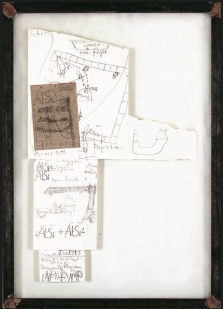 JOSEPH BEUYS, 70 x 50 x 3 cm, DM 90,000, 1982, multiplo su carta es. 32/100...