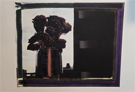 MAURIZIO GALIMBERTI, 100 x 70 cm, titolo Room Flowers 2, Pigmenti su...